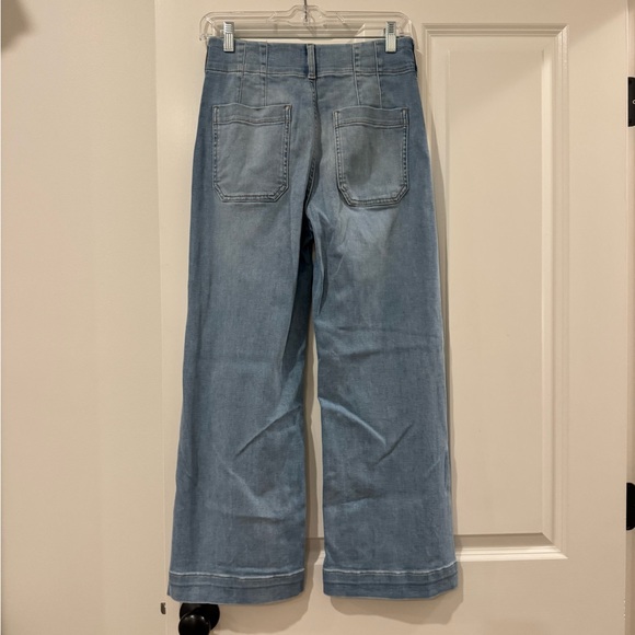 MOTHER Light Blue Flare Jeans - Picture 3 of 3